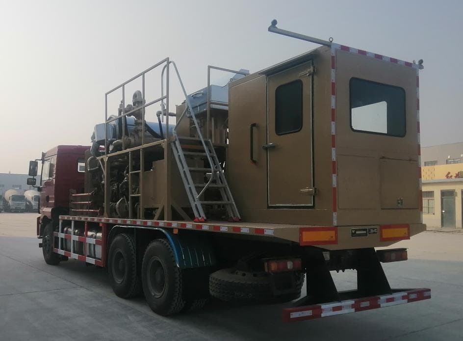 Nitrogen generation truck